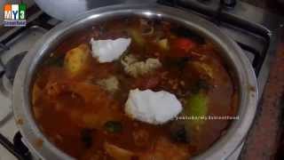 CHAPALA PULUSU  NELLORE FISH CURRY  MANGO FISH CURRY  HOMEMADE street food [upl. by Dianuj]