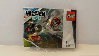 Lego Hidden Side El Fuego’s Stunt Cannon Polybag Set Review [upl. by Rich8]