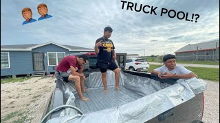 Truck pool spring break Texas boyz vlog 3 [upl. by Gemmell701]