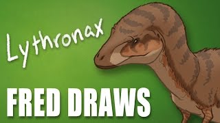 Lythronax Speedpaint  Fred Draws [upl. by Chlores73]