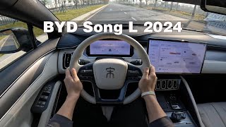 BYD Song L 2024 313 HP – Visual Review amp First Driving Impressions [upl. by Petersen639]