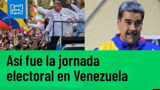 Venezuela así transcurrió la jornada de elecciones presidenciales [upl. by Arraeis]