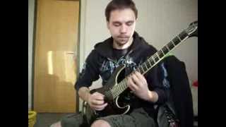 The Black Dahlia Murder  In Hell Is Where She Waits For Me Solo Cover [upl. by Etnoled]