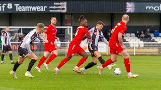 Highlights  Spennymoor Town 0 Brackley Town 1  Saturday 6th January 2024 [upl. by Llacam]