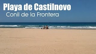 PLAYA DE CASTILNOVO  Conil de la Frontera HD [upl. by Niwre]