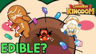 Are Cookie Run Kingdom Cookies Edible [upl. by Ahsotan]