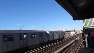 R142A 4 Train At 167th Street [upl. by Annairdna]