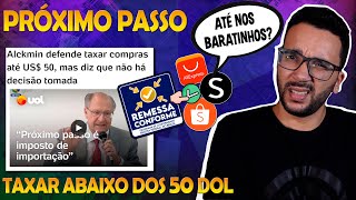 Alckmin Defende IMPOSTO de IMPORTAÇÃO em compras ABAIXO de 50 Dólares PDL 1992023 vs RC [upl. by Mic]