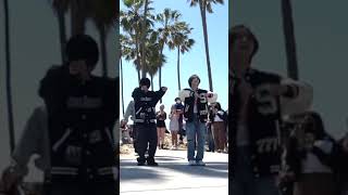 Trainee A Sangwon amp JJ  ‘Mmmh’ by Kai  First mini busking  Venice Beach [upl. by Dempsey]