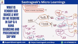 What is Vendor Sub Range amp Why do we require in SAP S4 HANA Sourcing and procurement SAP MM [upl. by Mallon179]