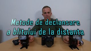 Tutorial de declansare a blitului de la distanta  optic CLSnikon  triger [upl. by Azerila]