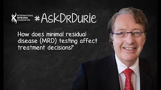 How does minimal residual disease MRD testing affect treatment decisions [upl. by Tal]