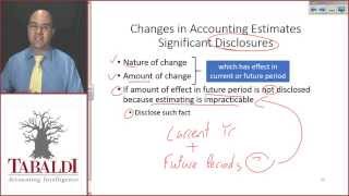 IAS 8  Accounting Estimates Theory [upl. by Nolla35]