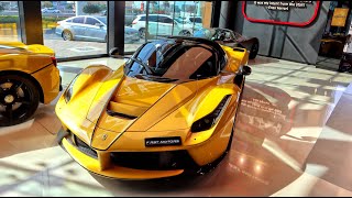 LaFerrari McLaren P1 Porsche 918  F1RST MOTORS DUBAI Behind the Scenes Supercar Rolling Shoot [upl. by Yelyah]