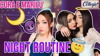 La night routine delle Gemelle Fazzini Cora e Marilù [upl. by Randell27]