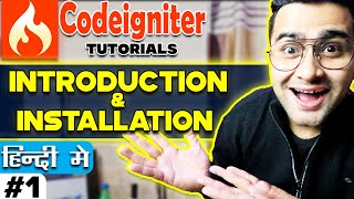 Codeigniter Tutorial in Hindi Introduction amp Installation  CodeIgniter316  Part1 [upl. by Petronia]