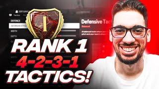 BEFORE PATCH THE BEST RANK 1 META 4231 FORMATION amp CUSTOM TACTICS FOR FC 24 ULTIMATE TEAM [upl. by Drofnas346]