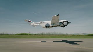 Flying ‘AirCar’ Has 1st Passenger [upl. by Brad276]