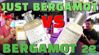 LE LABO BERGAMOT 22 VS EMIR JUST BERGAMOT [upl. by Savell679]