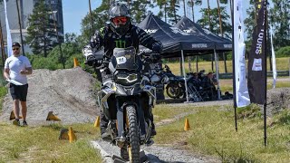 How to ride the BMW F850GS properly [upl. by Yadrahs969]