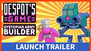 Despots Game Dystopian Army Builder  Out Now  Steam Early Access Launch Trailer [upl. by Nothgiel498]