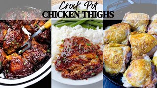 Crock Pot Chicken Thighs [upl. by Alac]