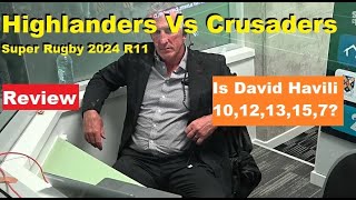 Review Highlanders Vs Crusaders Super Rugby 2024 Reaction Analysis amp Recap [upl. by Devland]