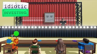 Bidding in roblox💵 Idiotic Investing [upl. by Warrick]