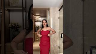 MoodyFirst AWARDS night🥹Wore a Red Dress♥️GRWM Bloated😭awards grwm periods [upl. by Bradleigh]