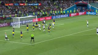 ¡GOL DE LA VICTORIA PARA ALEMANIA  Alemania vs Suecia [upl. by Urbannai613]