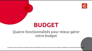 TUTO BANXO Les 4 fonctionnalités pour mieux gérer votre budget [upl. by Silvain]