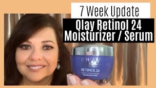 OLAY RETINOL 24 UPDATE AFTER 7 WEEKS USE Results [upl. by Nicolais]