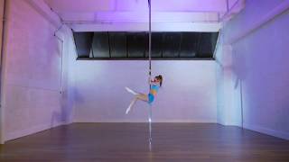 7 RingsAriana Grande Pole routine [upl. by Aromat]