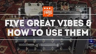 That Pedal Show – UniVibe Style Pedals Fulltone Sweet Sound Korg MXR amp Keeley [upl. by Imot]