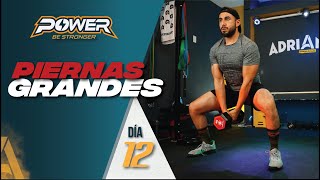 Piernas de ¡INFARTO 🔥La mejor Rutina para que Crezcan  Reto Power día 12 [upl. by Akins]