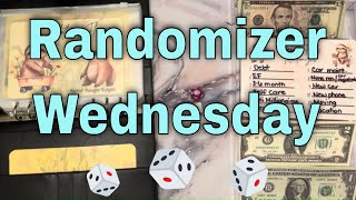 Randomizer Wednesday Where Will The Money Go  Savings Challenge [upl. by Ahsirahc]