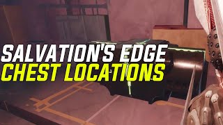 Destiny 2 Salvations Edge Raid Chest Locations Fragmented Truths Triumph [upl. by Ahsyek]