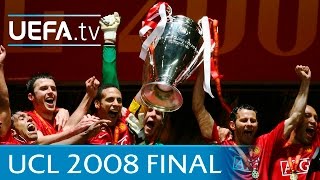 Manchester United v Chelsea 2008 UEFA Champions League final highlights [upl. by Sualkcin]