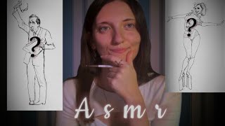 INDOVINA IL PERSONAGGIO  ASMR SoftSpoken Tracing 🤔😴 [upl. by Ahsiemac3]