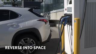 Lexus UX 300e  How to Charge using Public DC Chargers  Lexus NZ [upl. by Capon]