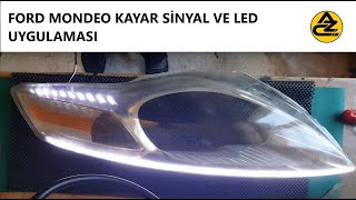 Ford Mondeo Led Far Nasıl Yapılır  How to make Ford Mondeo Led Headlight [upl. by Lena434]