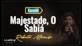 Majestade o Sabiá Karaokê  Roberta Miranda  Solte a voz com esse Playback incrível [upl. by Andy]