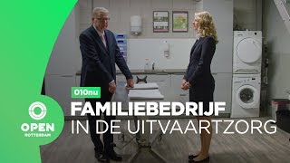 Begrafenisondernemer uit Hoogvliet viert vijfjarig jubileum familiebedrijf  010nu [upl. by Gabbi]