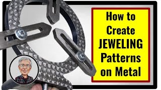 How to Create Jeweling Patterns on Metal [upl. by Sivle]