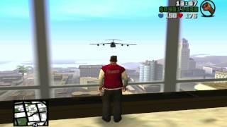 GTA SA  Plane Crash [upl. by Rhyner]