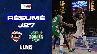 Cholet vs Nanterre  Résumé 20222023  LNB Officiel [upl. by Adorl567]