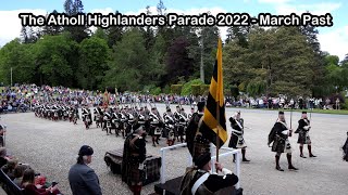 Atholl Highlanders 2022  March Past [upl. by Agna666]