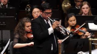 Arutiunian Trumpet Concerto Elmer Churampi Benjamin Zander Boston Philharmonic Youth Orchestra [upl. by Floss935]