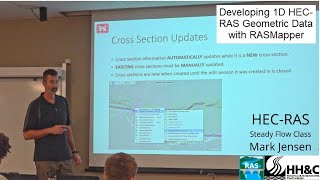 Developing 1D HECRAS Geometric Data with RASMapper L14 [upl. by Hctub554]