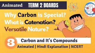 Class 10 Carbon and Its Compound Versatile Nature of Carbon Hindi Explanation  CBSE Boards 202223 [upl. by Eiro]